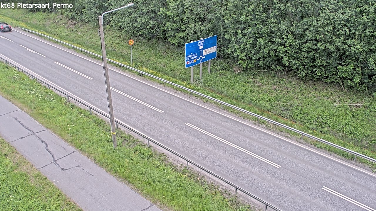 Kelikamerat Kuva Tie 68 Pietarsaari, Permo, Pietarsaari, Pohjanmaa