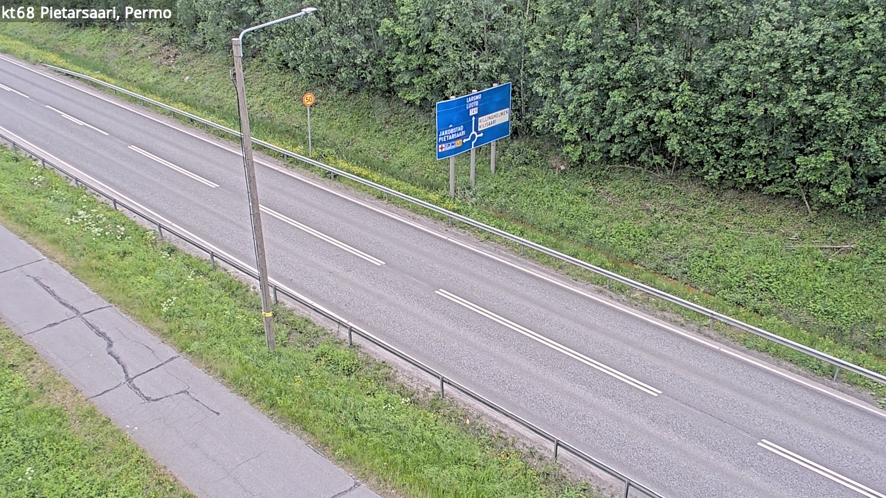 Kelikamerat Kuva Tie 68 Pietarsaari, Permo, Pietarsaari, Pohjanmaa