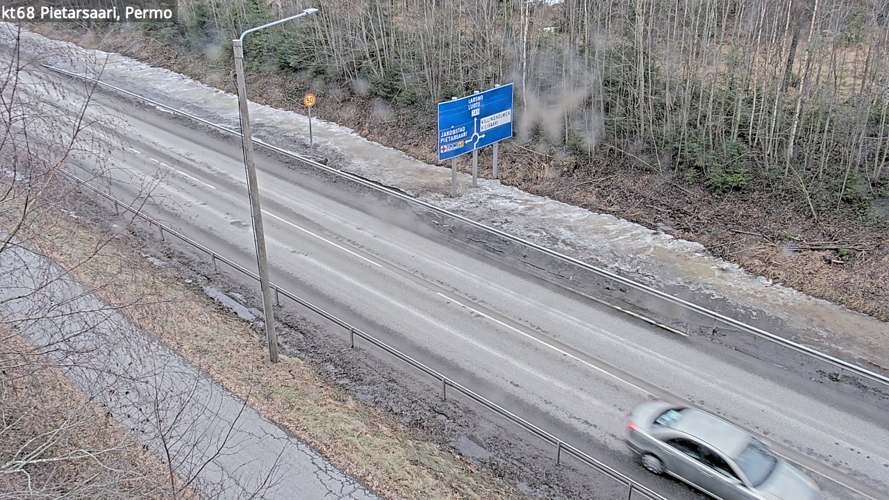 Weather Camera Image Road 68 Pietarsaari, Permo, Pietarsaari, Pohjanmaa