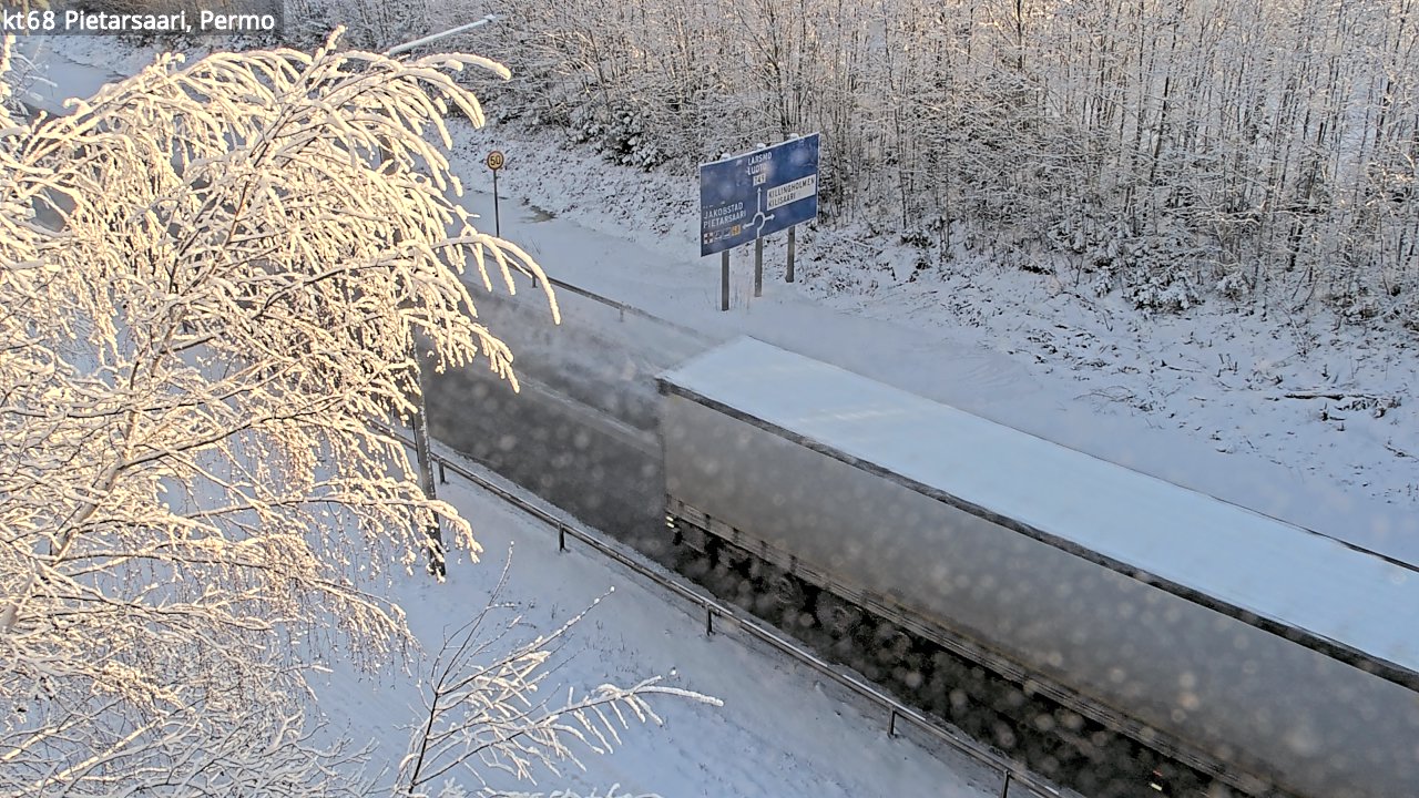 Kelikamerat Kuva Tie 68 Pietarsaari, Permo, Pietarsaari, Pohjanmaa