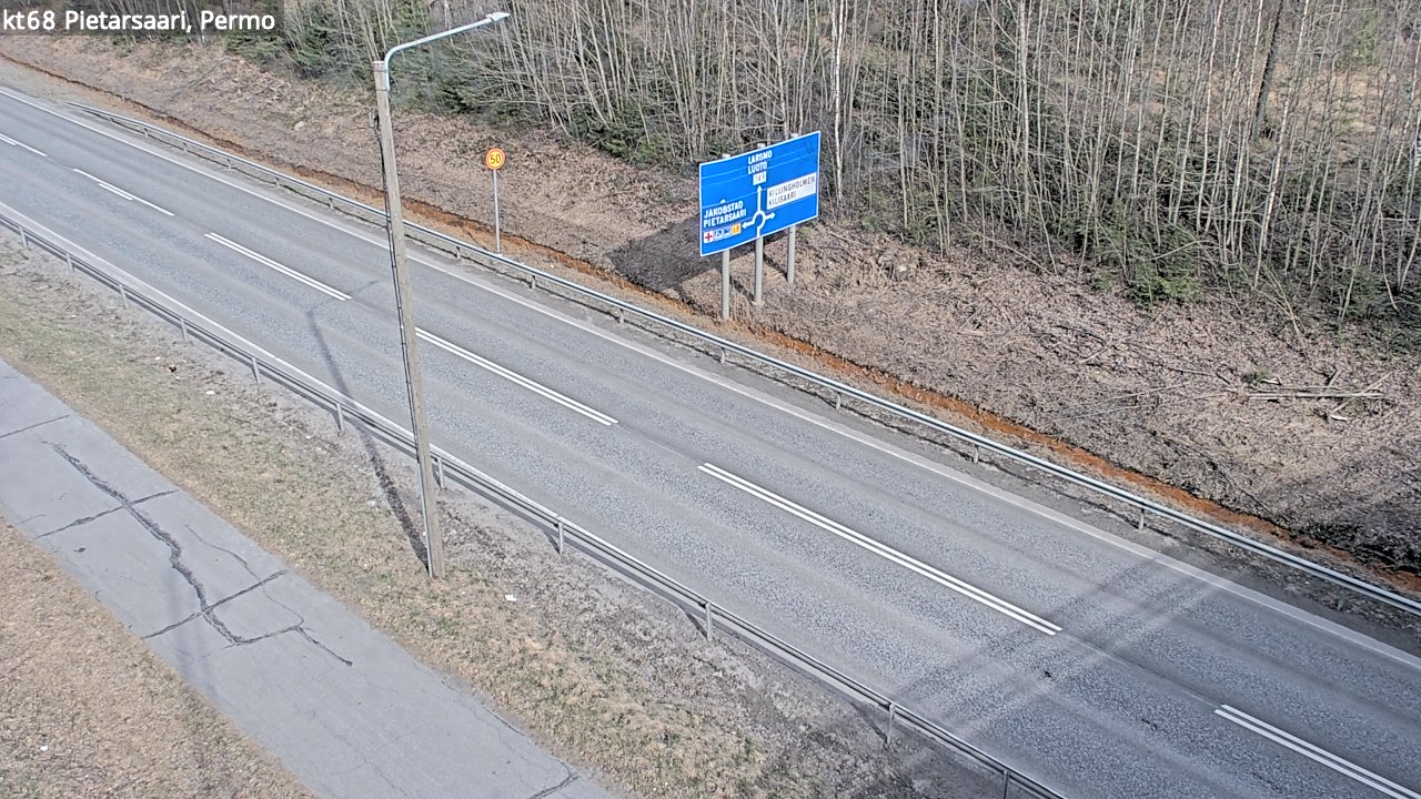 Kelikamerat Kuva Tie 68 Pietarsaari, Permo, Pietarsaari, Pohjanmaa