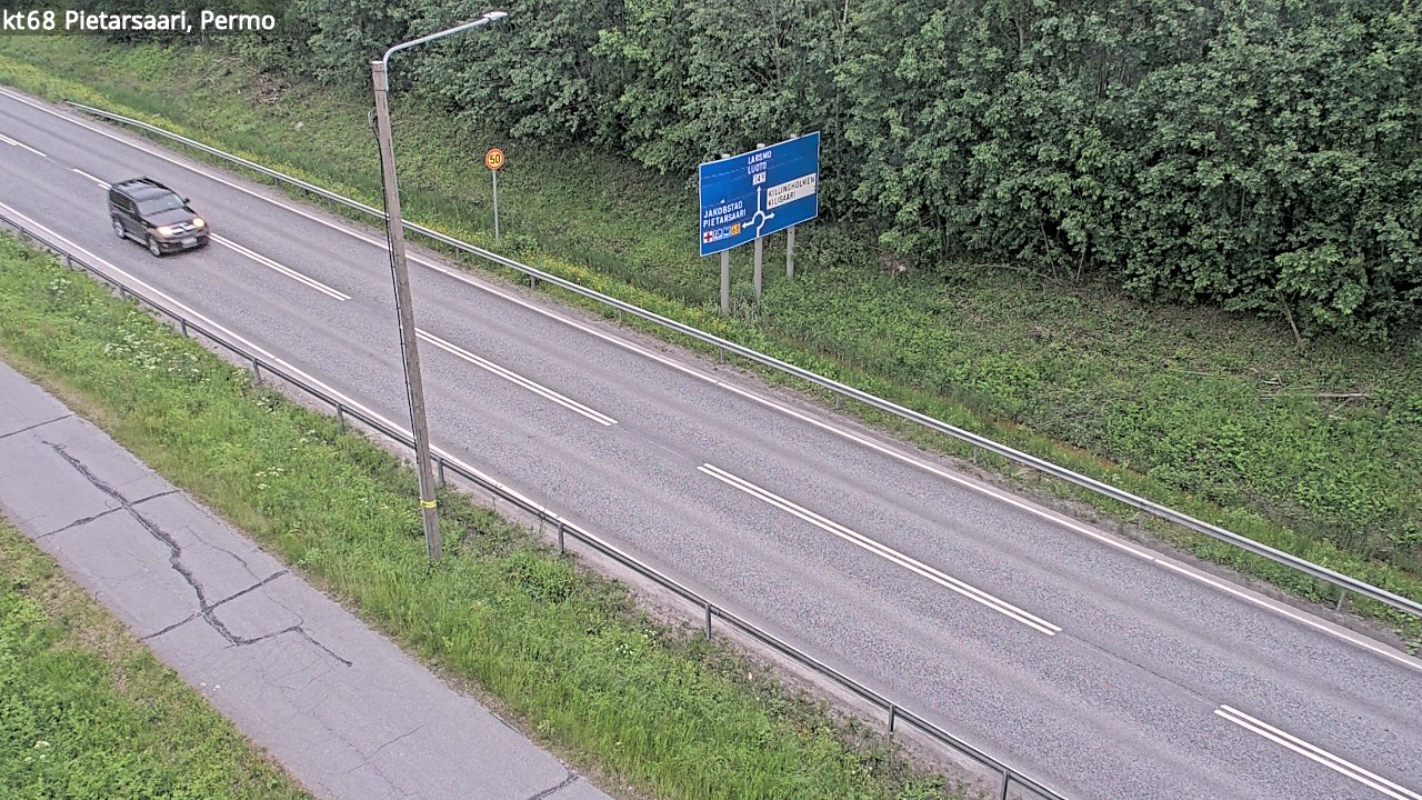 Kelikamerat Kuva Tie 68 Pietarsaari, Permo, Pietarsaari, Pohjanmaa