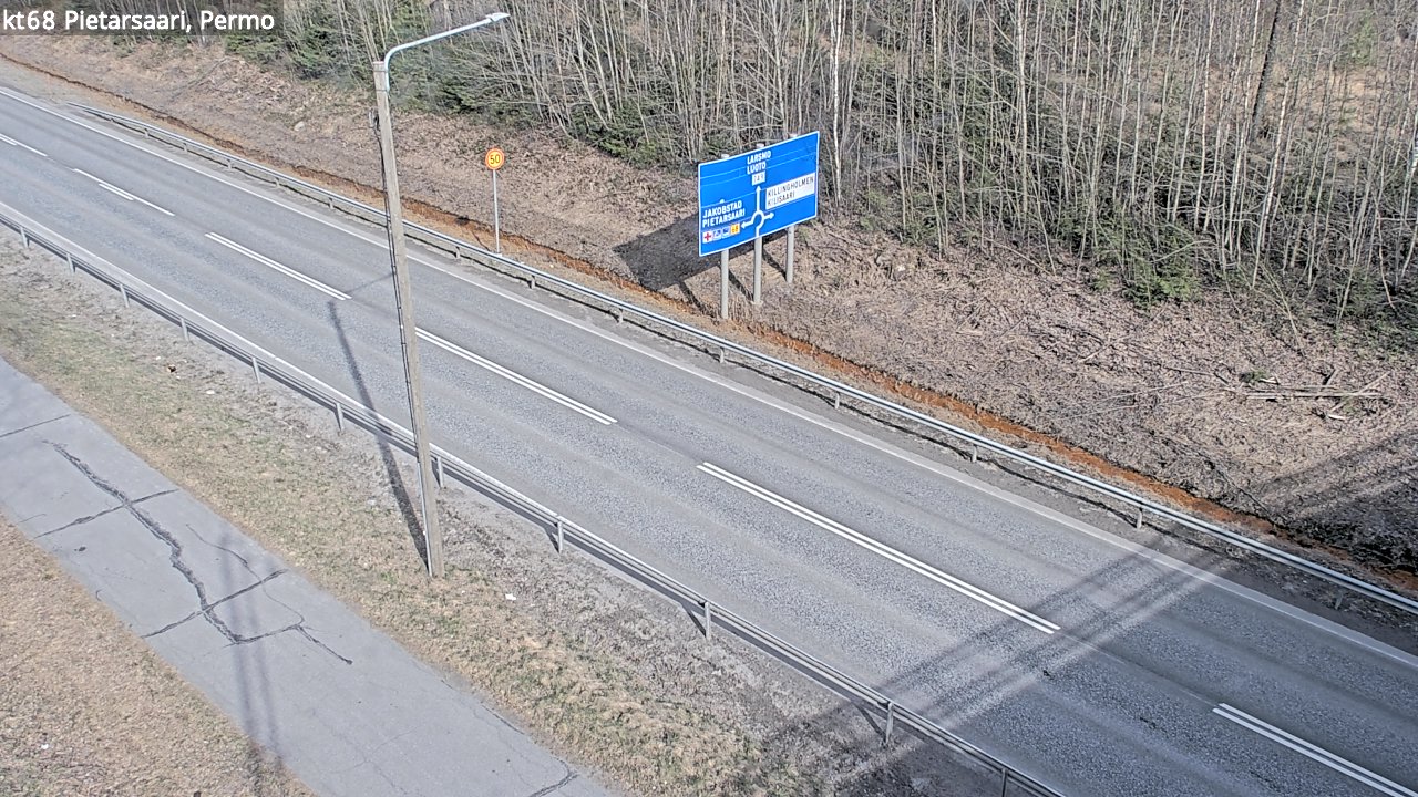 Kelikamerat Kuva Tie 68 Pietarsaari, Permo, Pietarsaari, Pohjanmaa
