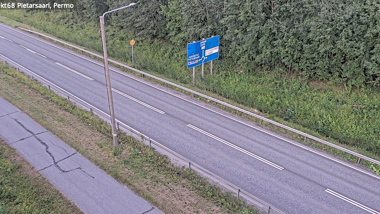 Kelikamerat Kuva Tie 68 Pietarsaari, Permo, Pietarsaari, Pohjanmaa