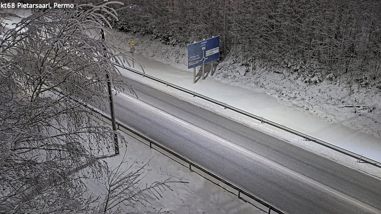 Kelikamerat Kuva Tie 68 Pietarsaari, Permo, Pietarsaari, Pohjanmaa