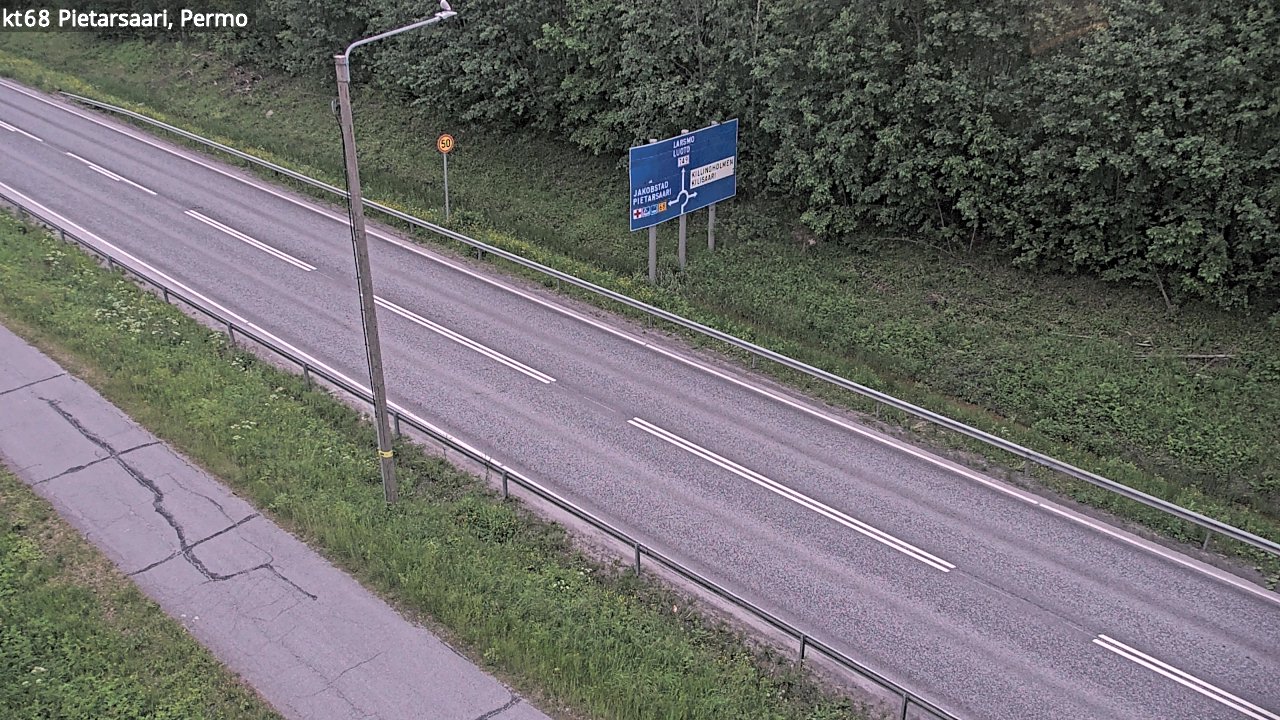 Kelikamerat Kuva Tie 68 Pietarsaari, Permo, Pietarsaari, Pohjanmaa