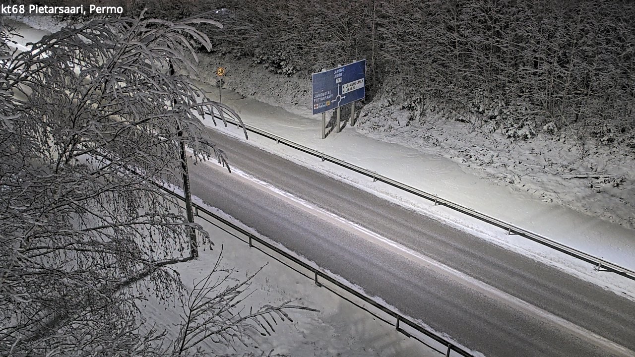 Kelikamerat Kuva Tie 68 Pietarsaari, Permo, Pietarsaari, Pohjanmaa