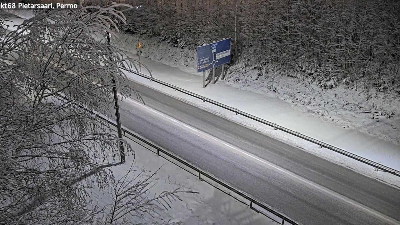 Kelikamerat Kuva Tie 68 Pietarsaari, Permo, Pietarsaari, Pohjanmaa