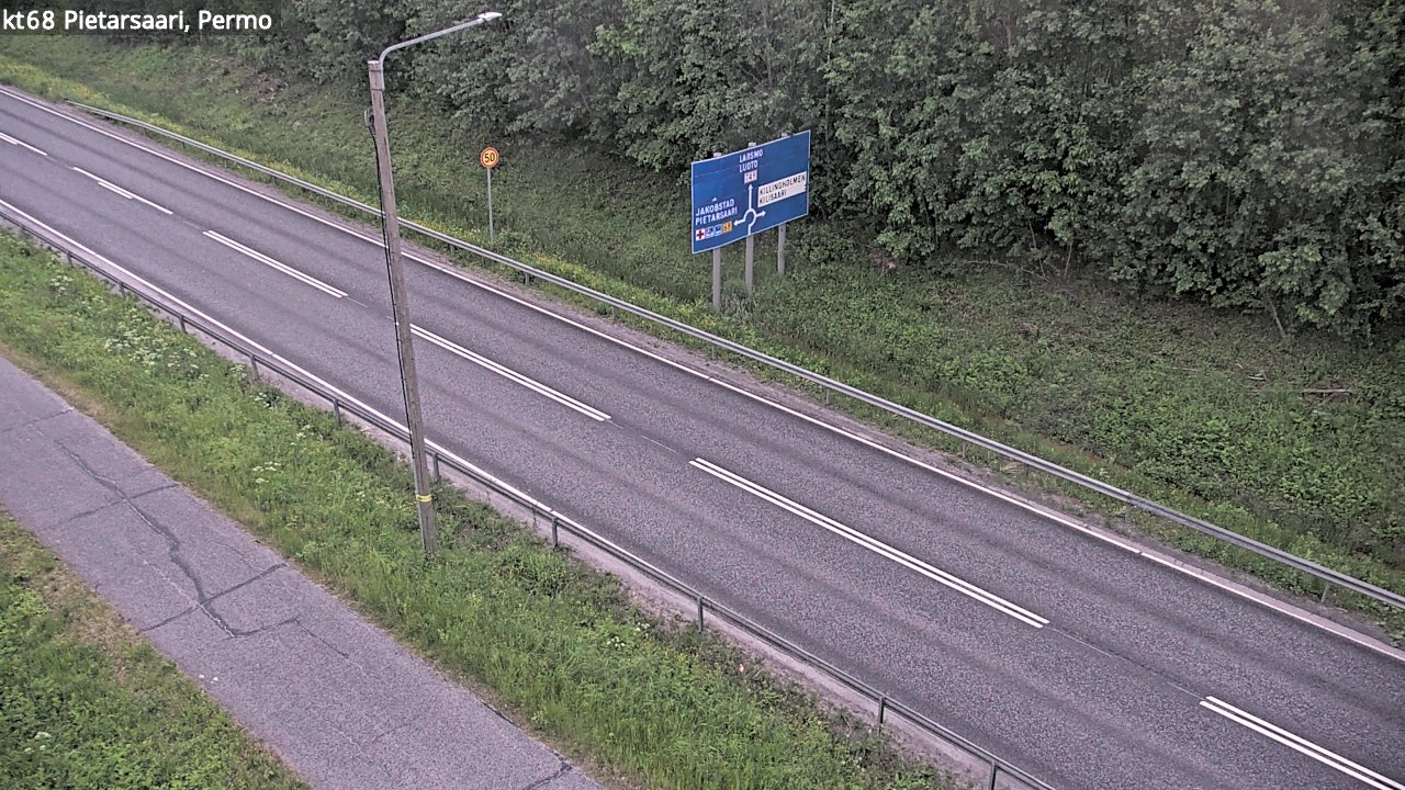 Kelikamerat Kuva Tie 68 Pietarsaari, Permo, Pietarsaari, Pohjanmaa