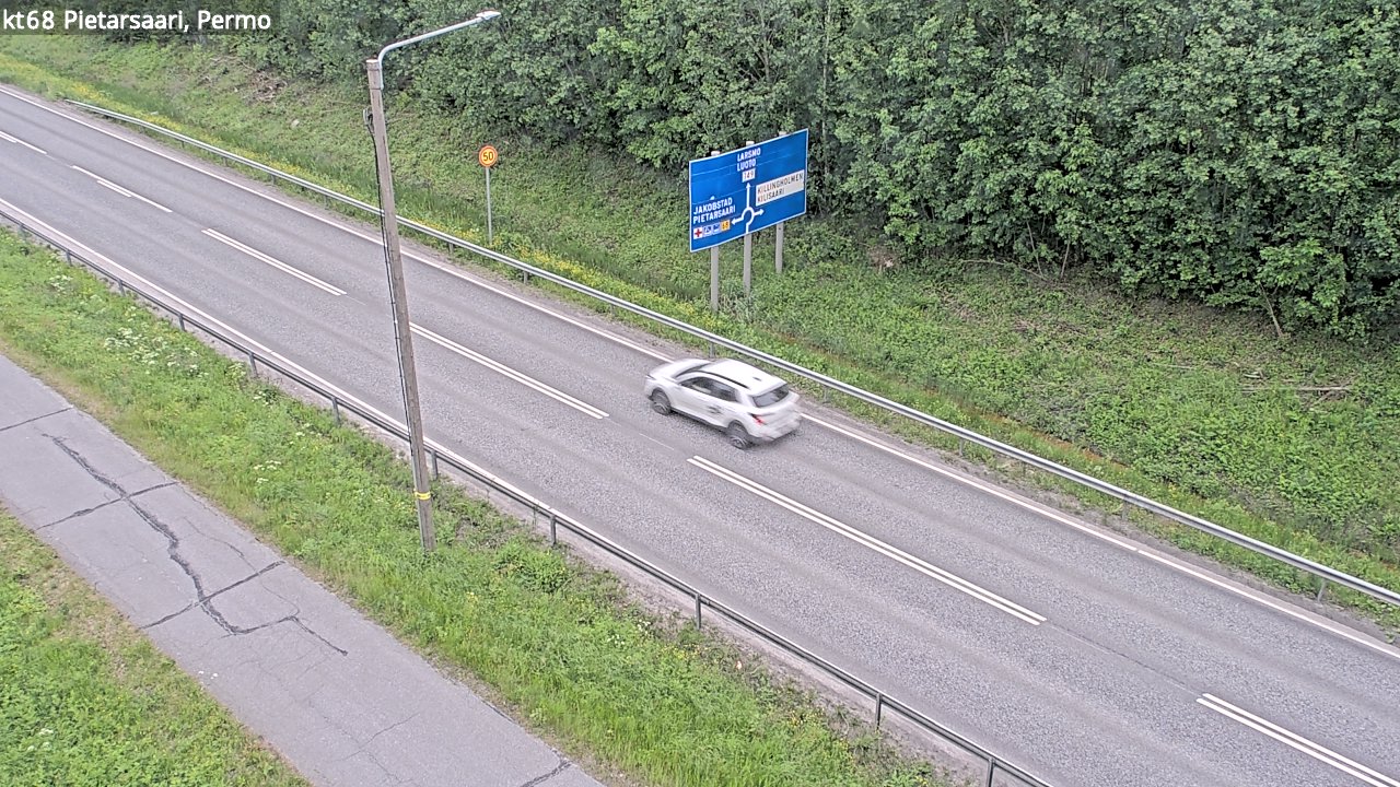 Kelikamerat Kuva Tie 68 Pietarsaari, Permo, Pietarsaari, Pohjanmaa