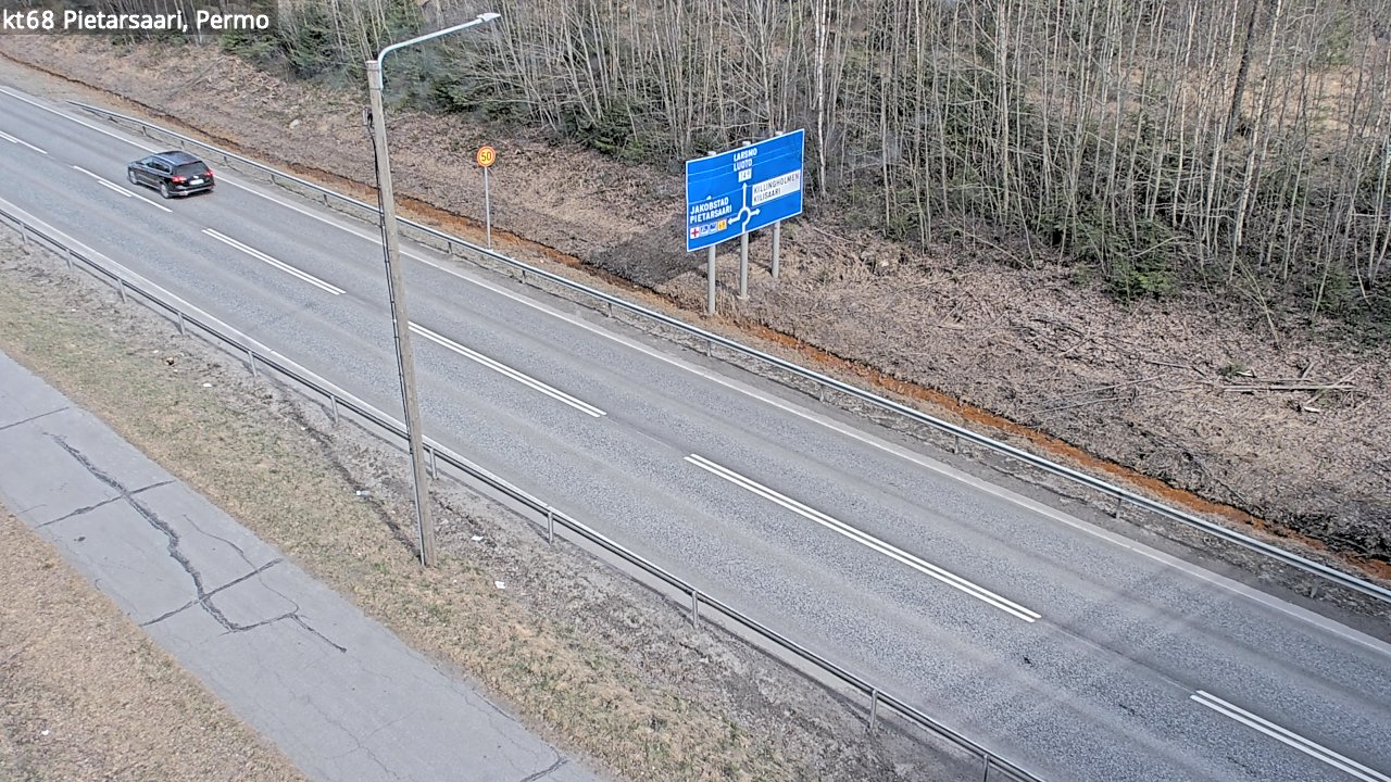 Kelikamerat Kuva Tie 68 Pietarsaari, Permo, Pietarsaari, Pohjanmaa