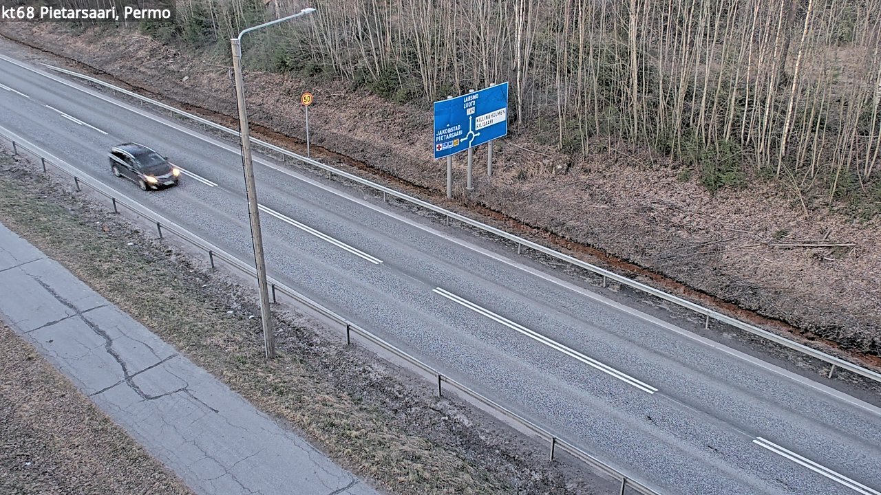 Kelikamerat Kuva Tie 68 Pietarsaari, Permo, Pietarsaari, Pohjanmaa