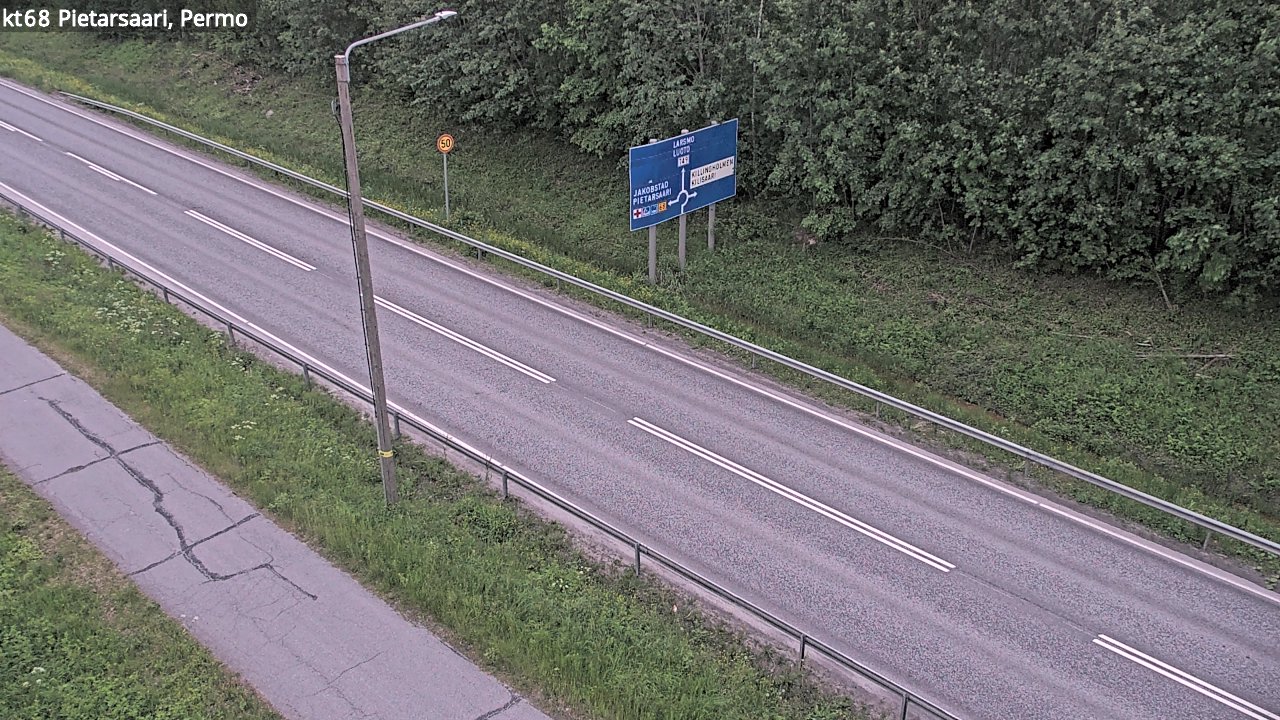 Kelikamerat Kuva Tie 68 Pietarsaari, Permo, Pietarsaari, Pohjanmaa