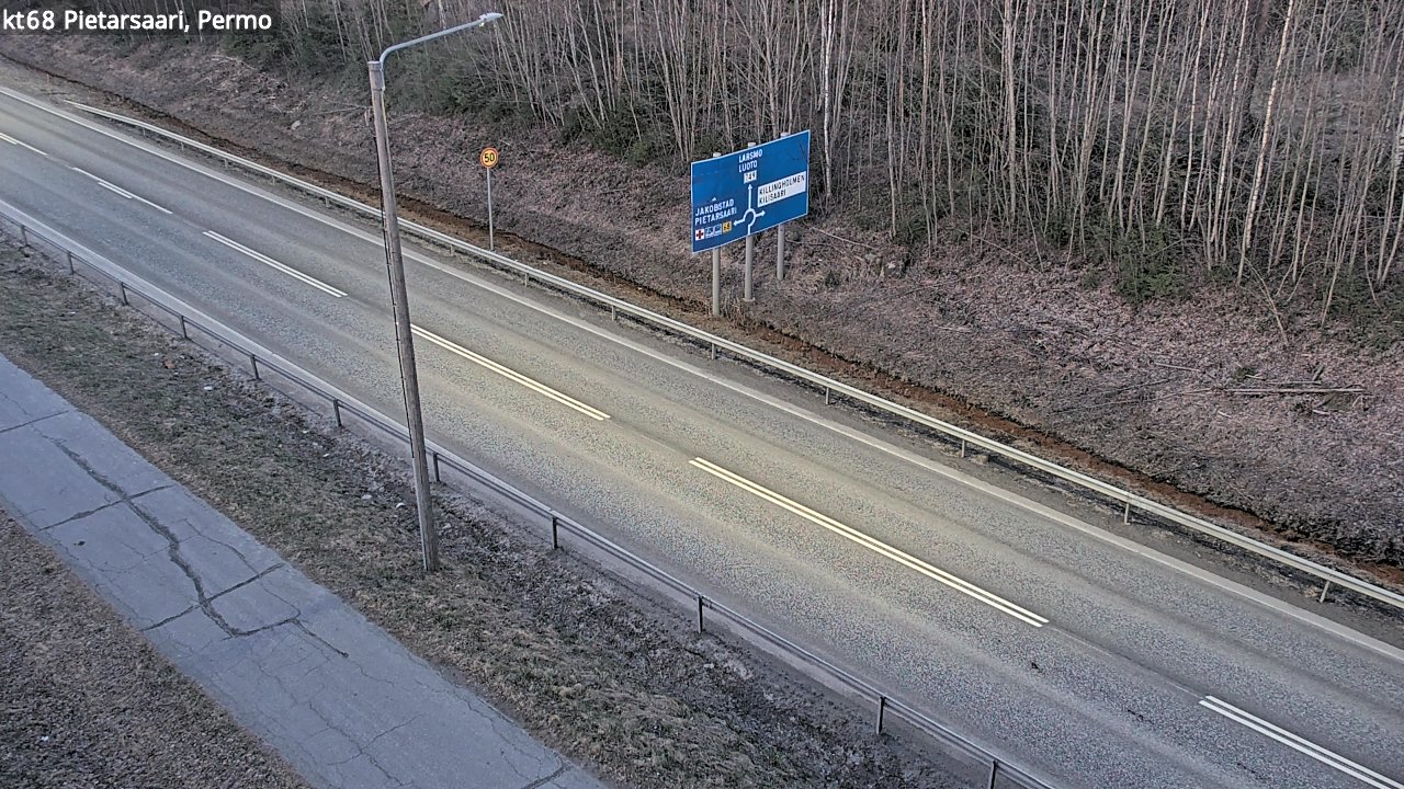 Kelikamerat Kuva Tie 68 Pietarsaari, Permo, Pietarsaari, Pohjanmaa