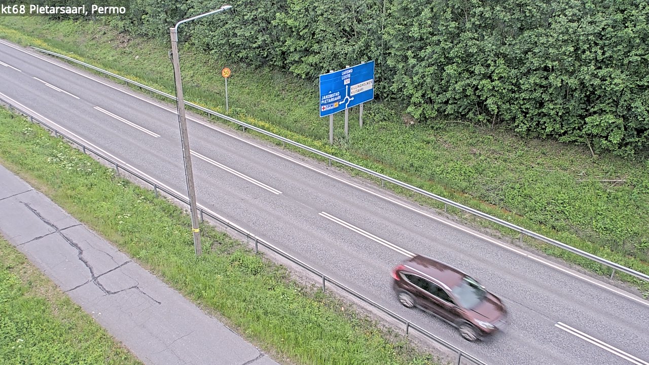 Kelikamerat Kuva Tie 68 Pietarsaari, Permo, Pietarsaari, Pohjanmaa