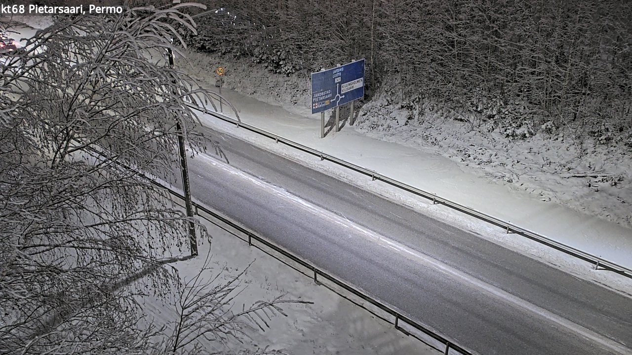 Kelikamerat Kuva Tie 68 Pietarsaari, Permo, Pietarsaari, Pohjanmaa