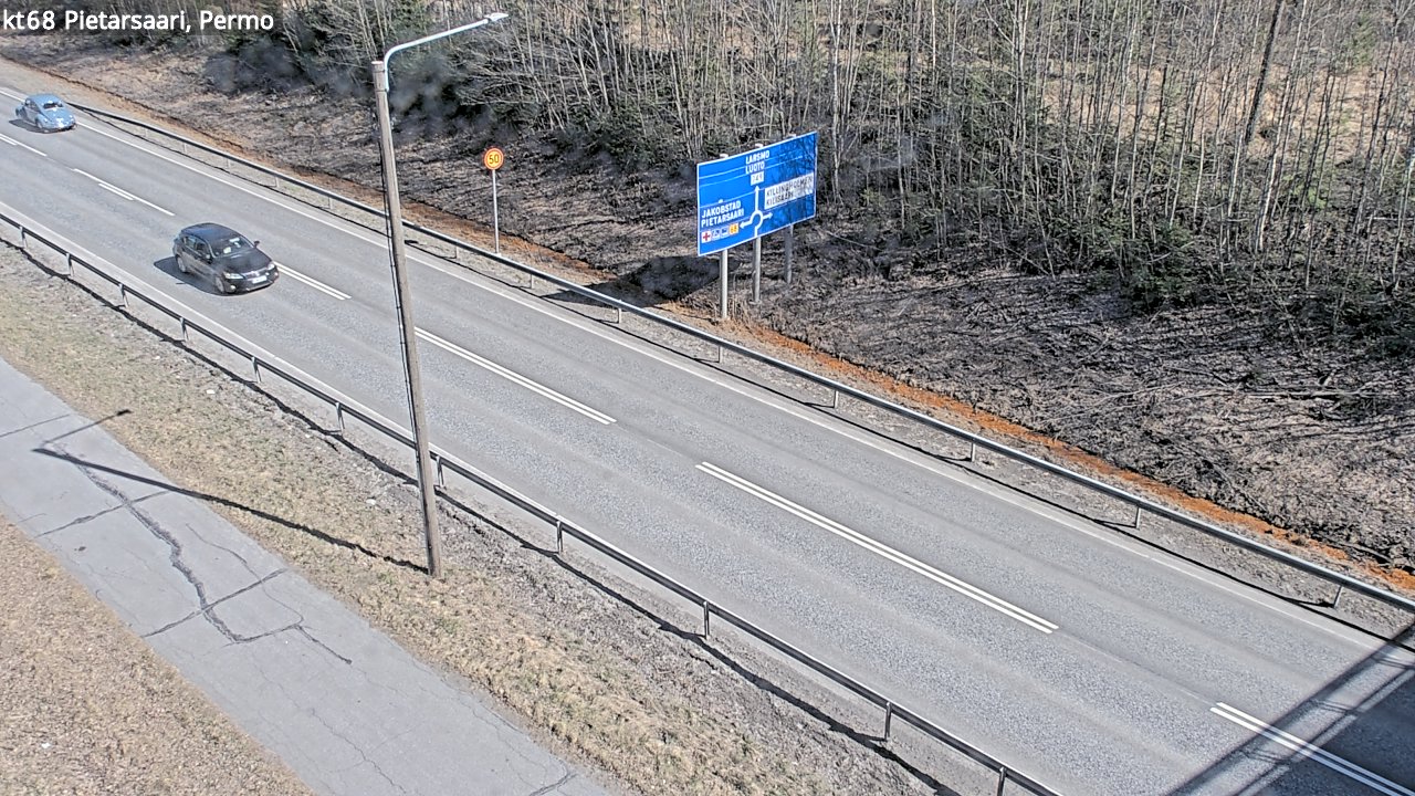 Kelikamerat Kuva Tie 68 Pietarsaari, Permo, Pietarsaari, Pohjanmaa