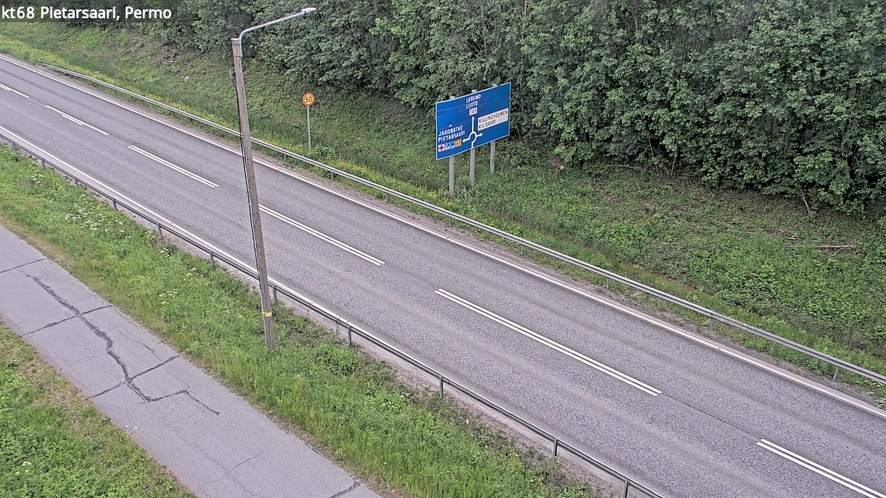 Kelikamerat Kuva Tie 68 Pietarsaari, Permo, Pietarsaari, Pohjanmaa