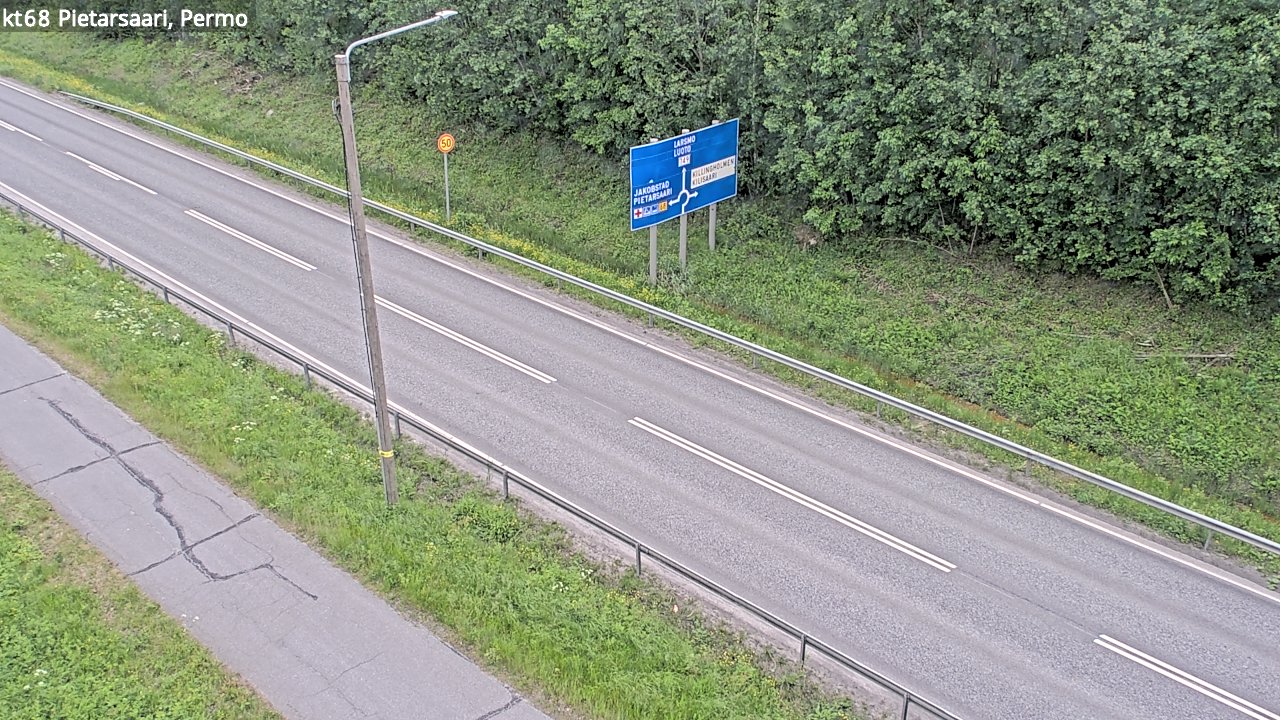 Kelikamerat Kuva Tie 68 Pietarsaari, Permo, Pietarsaari, Pohjanmaa
