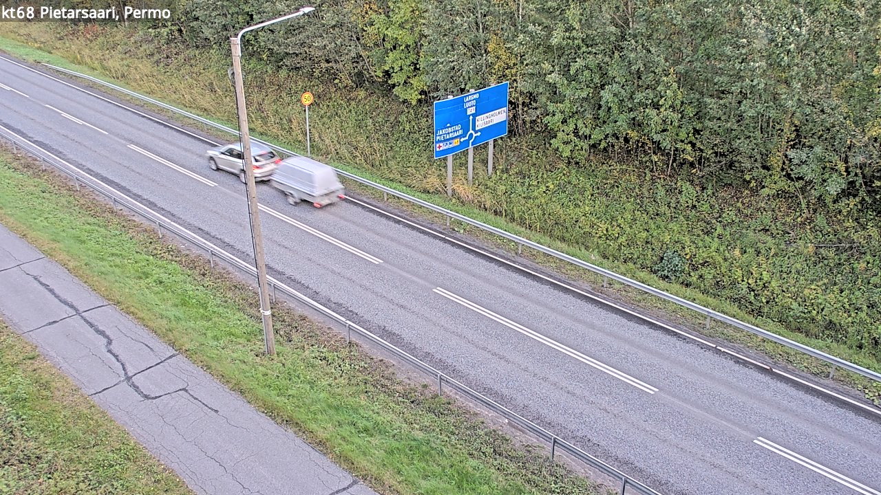 Kelikamerat Kuva Tie 68 Pietarsaari, Permo, Pietarsaari, Pohjanmaa