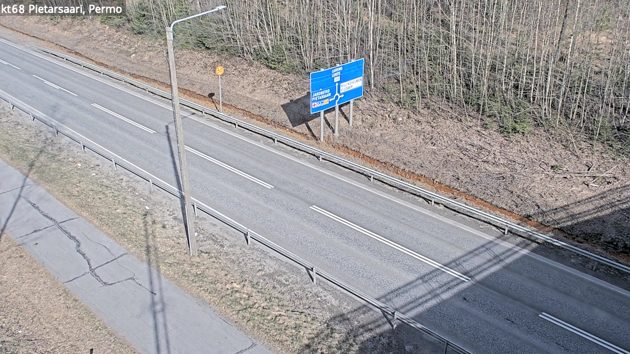 Kelikamerat Kuva Tie 68 Pietarsaari, Permo, Pietarsaari, Pohjanmaa