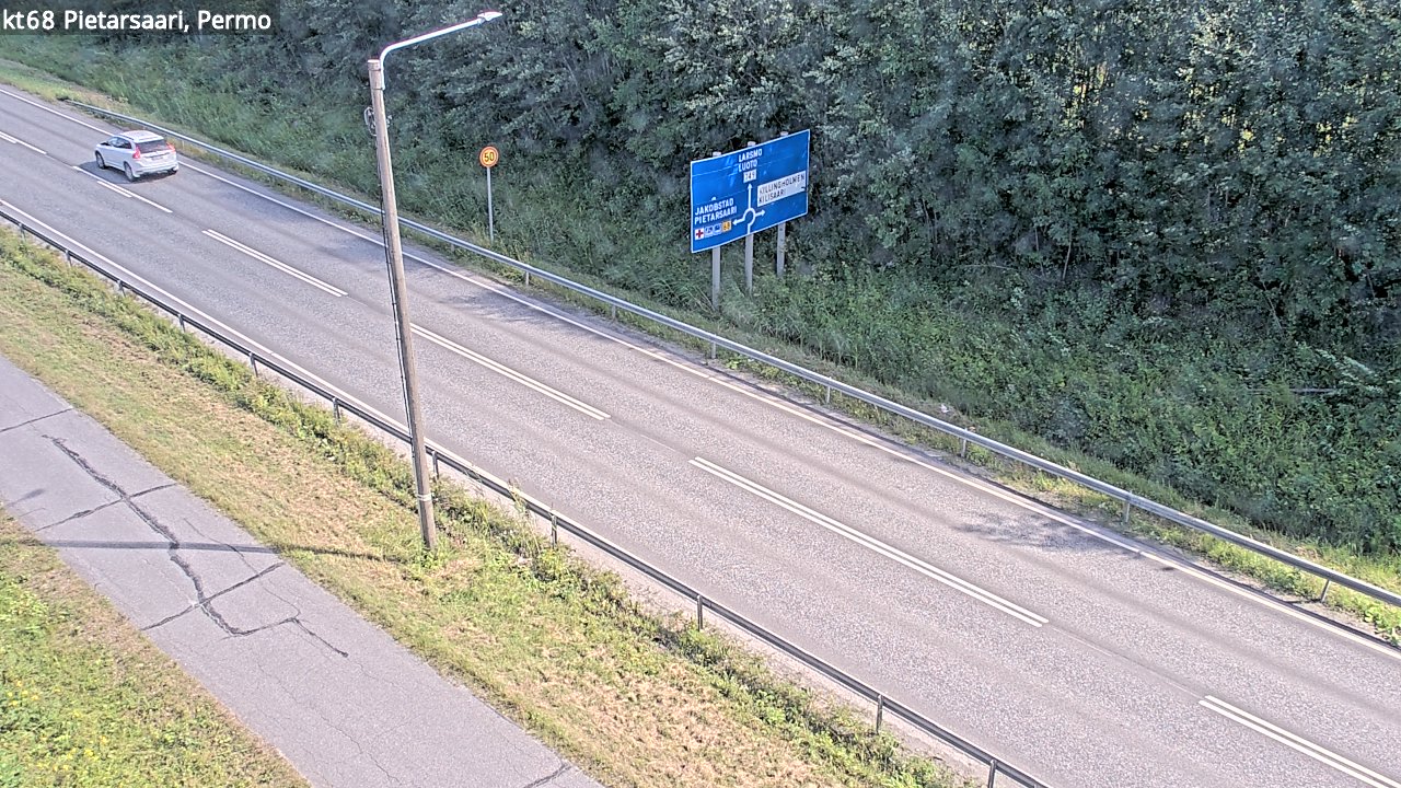 Kelikamerat Kuva Tie 68 Pietarsaari, Permo, Pietarsaari, Pohjanmaa