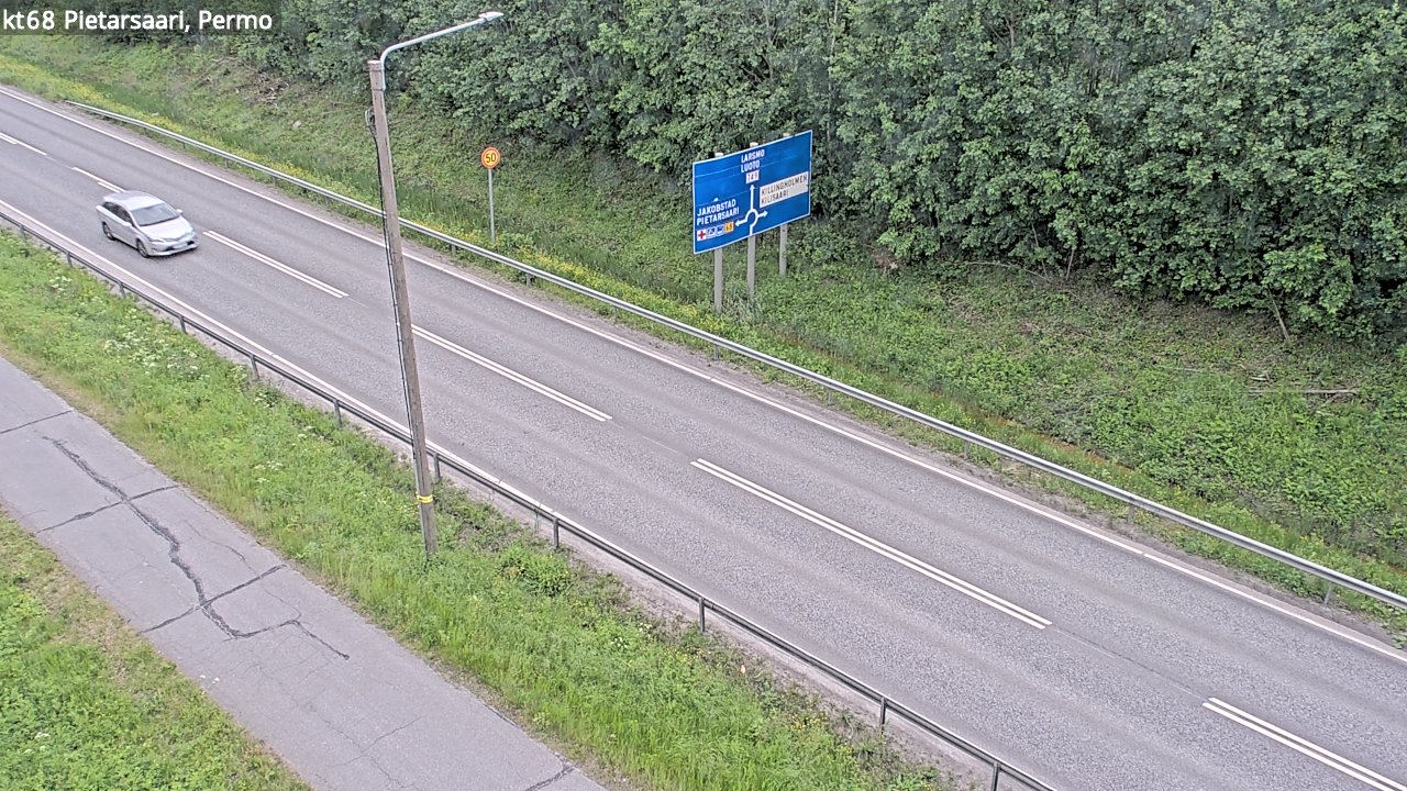 Kelikamerat Kuva Tie 68 Pietarsaari, Permo, Pietarsaari, Pohjanmaa