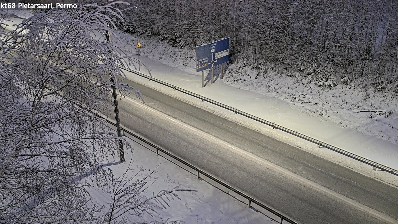 Kelikamerat Kuva Tie 68 Pietarsaari, Permo, Pietarsaari, Pohjanmaa