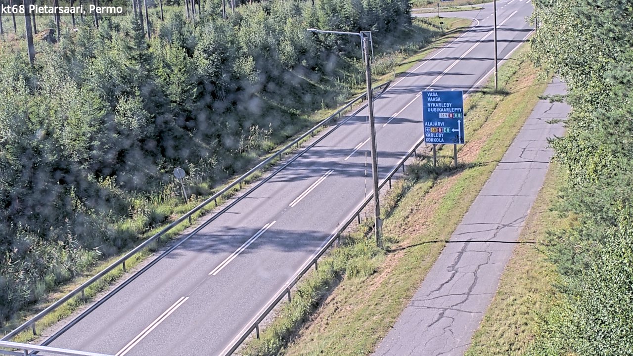 Kelikamerat Kuva Tie 68 Pietarsaari, Permo, Pietarsaari, Pohjanmaa