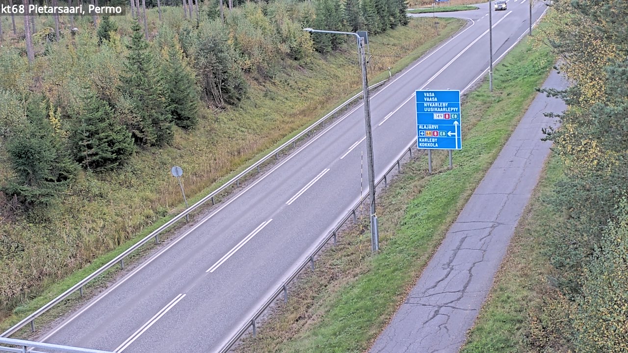 Kelikamerat Kuva Tie 68 Pietarsaari, Permo, Pietarsaari, Pohjanmaa