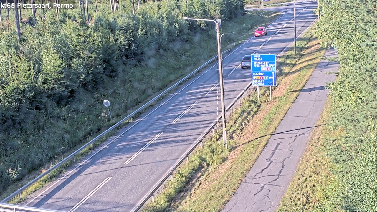 Kelikamerat Kuva Tie 68 Pietarsaari, Permo, Pietarsaari, Pohjanmaa