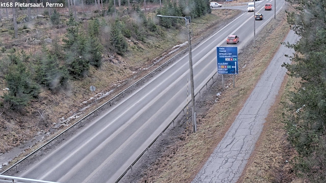 Kelikamerat Kuva Tie 68 Pietarsaari, Permo, Pietarsaari, Pohjanmaa