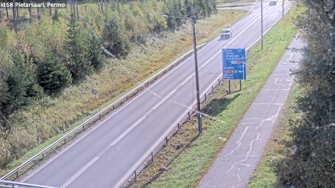 Kelikamerat Kuva Tie 68 Pietarsaari, Permo, Pietarsaari, Pohjanmaa