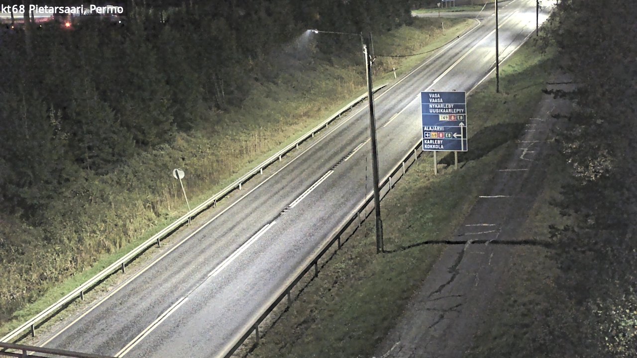 Kelikamerat Kuva Tie 68 Pietarsaari, Permo, Pietarsaari, Pohjanmaa