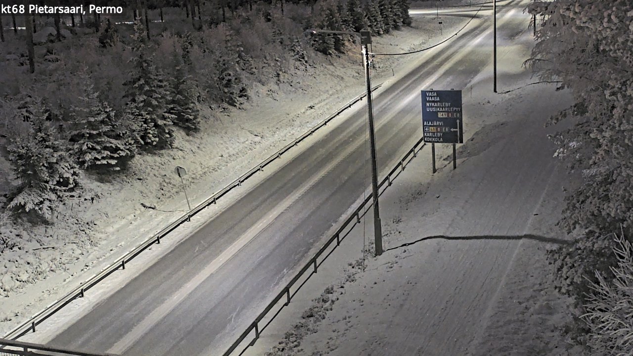 Kelikamerat Kuva Tie 68 Pietarsaari, Permo, Pietarsaari, Pohjanmaa