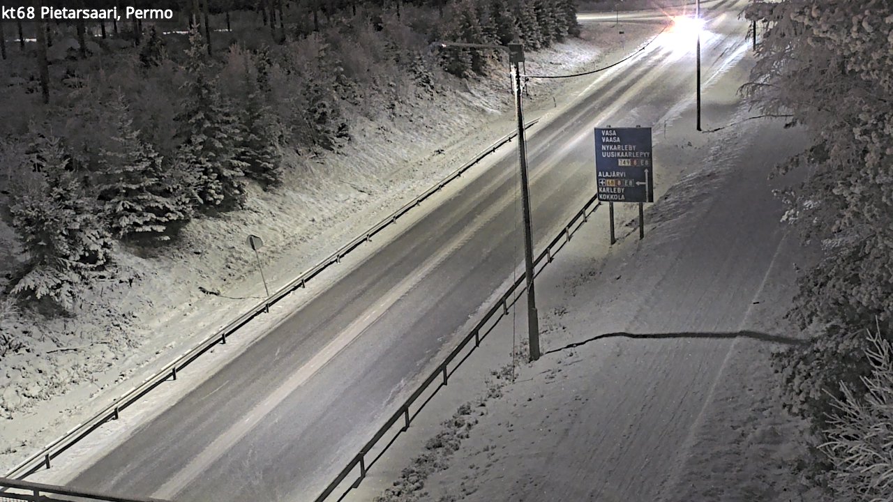 Kelikamerat Kuva Tie 68 Pietarsaari, Permo, Pietarsaari, Pohjanmaa