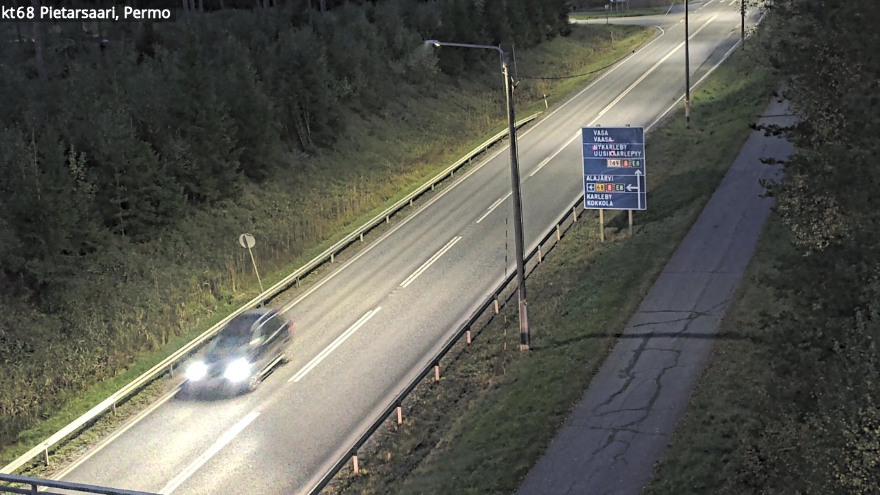 Kelikamerat Kuva Tie 68 Pietarsaari, Permo, Pietarsaari, Pohjanmaa