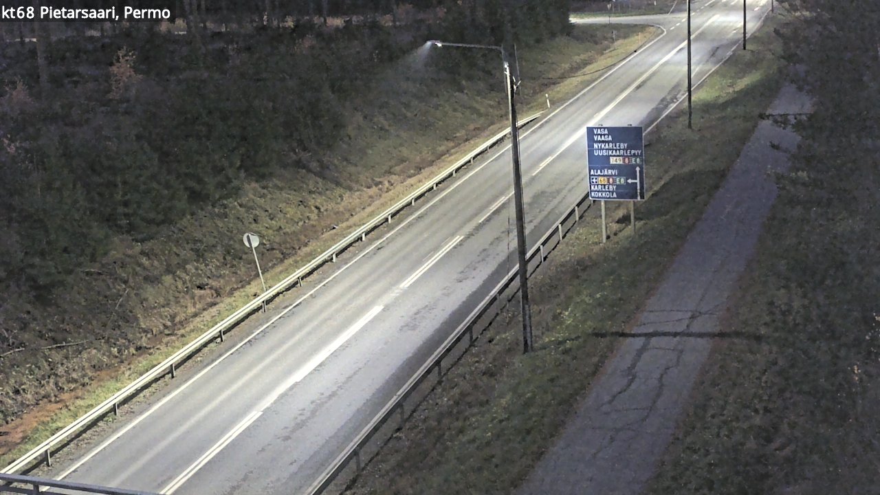 Kelikamerat Kuva Tie 68 Pietarsaari, Permo, Pietarsaari, Pohjanmaa