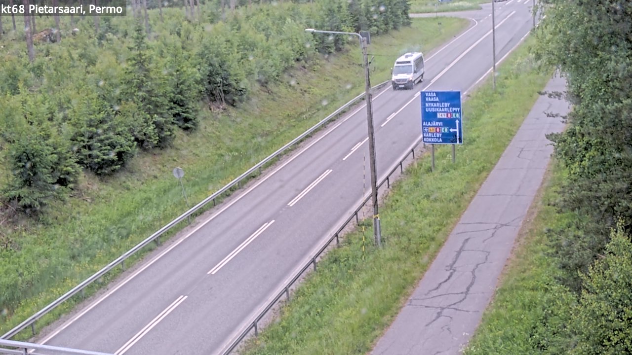 Kelikamerat Kuva Tie 68 Pietarsaari, Permo, Pietarsaari, Pohjanmaa