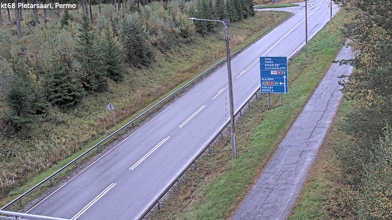 Kelikamerat Kuva Tie 68 Pietarsaari, Permo, Pietarsaari, Pohjanmaa