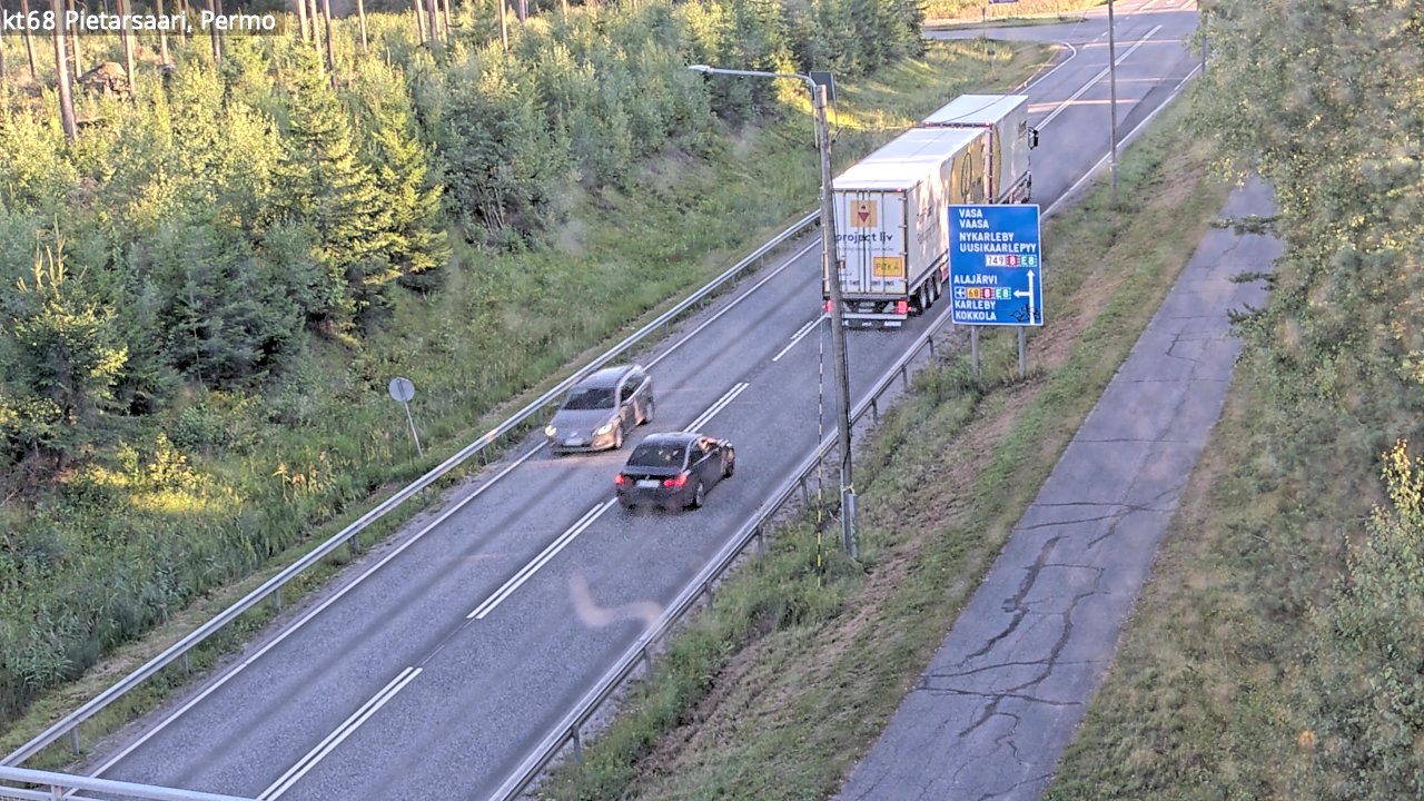 Kelikamerat Kuva Tie 68 Pietarsaari, Permo, Pietarsaari, Pohjanmaa