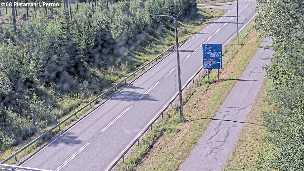 Kelikamerat Kuva Tie 68 Pietarsaari, Permo, Pietarsaari, Pohjanmaa