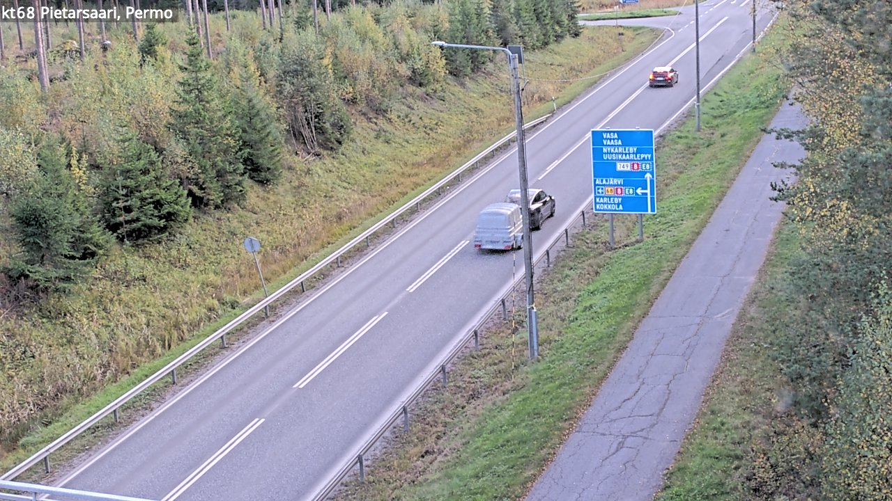 Kelikamerat Kuva Tie 68 Pietarsaari, Permo, Pietarsaari, Pohjanmaa