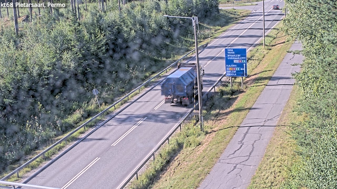 Kelikamerat Kuva Tie 68 Pietarsaari, Permo, Pietarsaari, Pohjanmaa