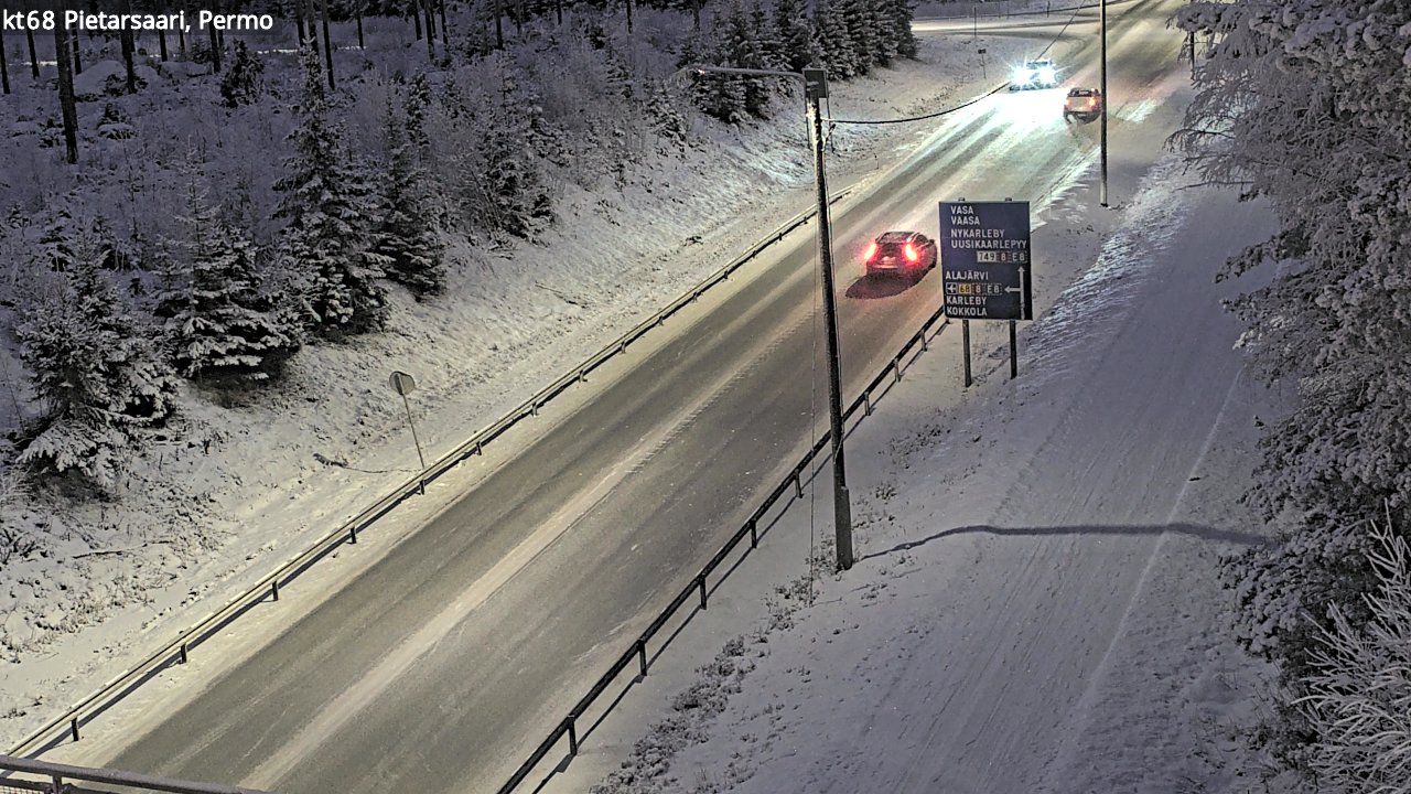 Kelikamerat Kuva Tie 68 Pietarsaari, Permo, Pietarsaari, Pohjanmaa