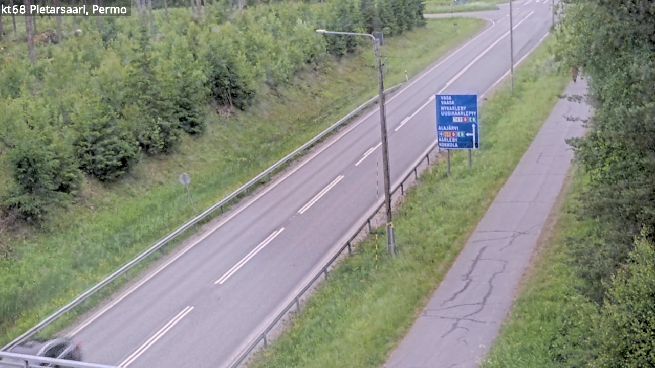 Kelikamerat Kuva Tie 68 Pietarsaari, Permo, Pietarsaari, Pohjanmaa