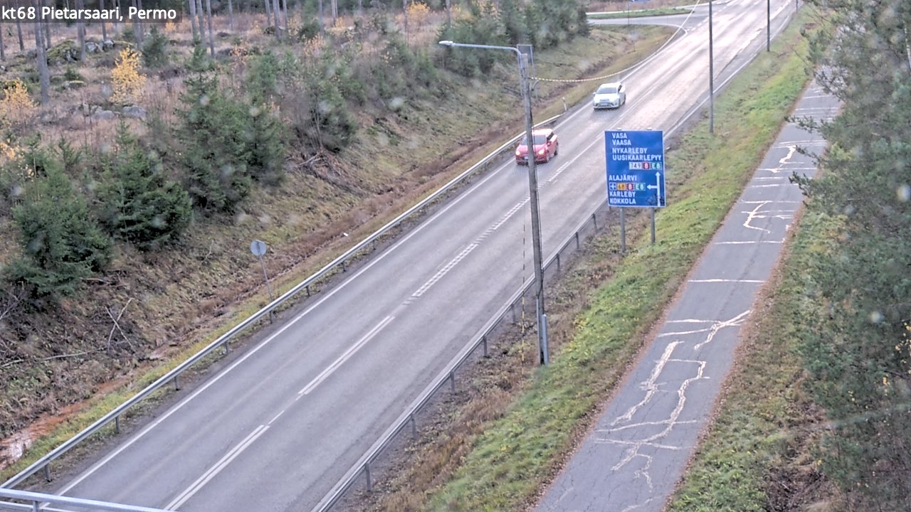 Kelikamerat Kuva Tie 68 Pietarsaari, Permo, Pietarsaari, Pohjanmaa