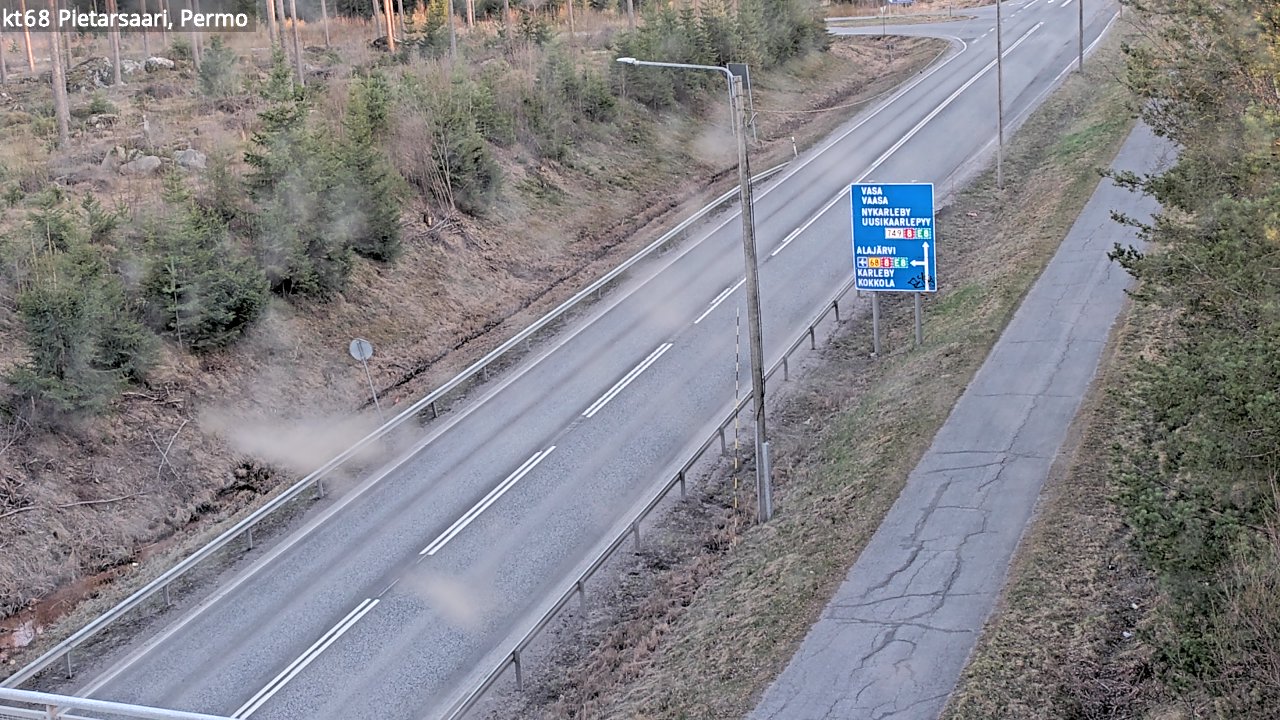 Kelikamerat Kuva Tie 68 Pietarsaari, Permo, Pietarsaari, Pohjanmaa