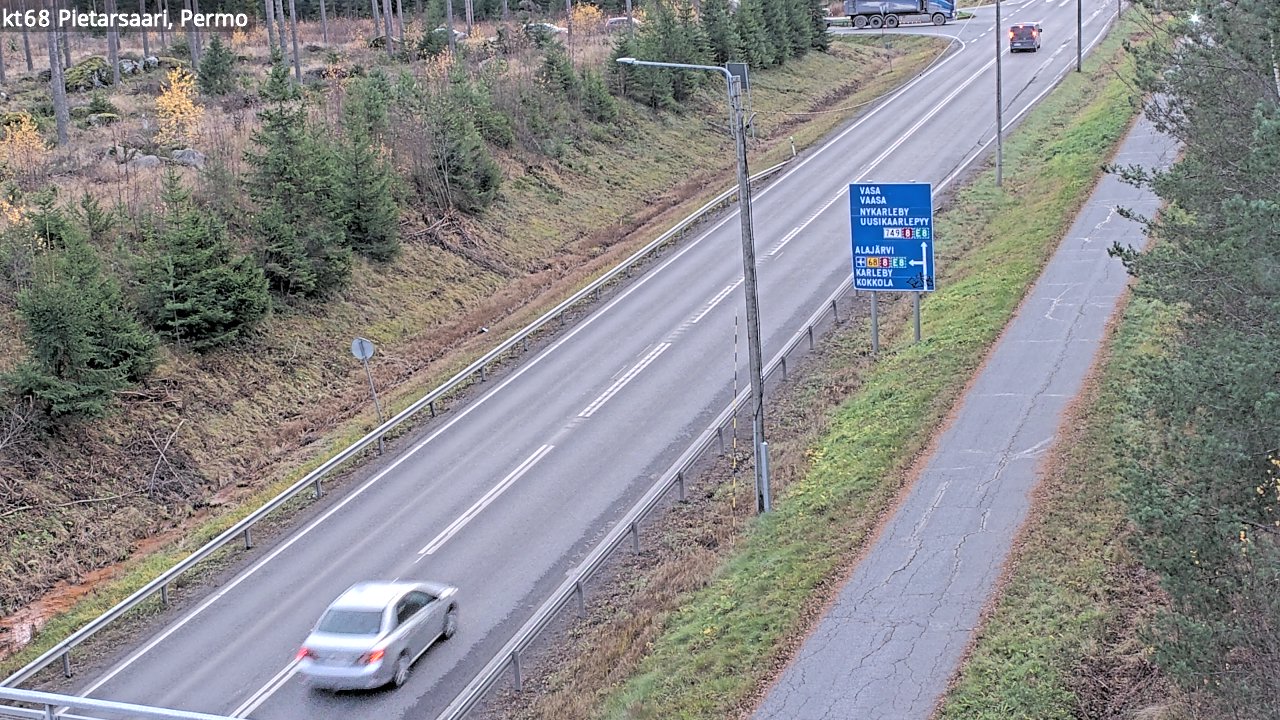 Kelikamerat Kuva Tie 68 Pietarsaari, Permo, Pietarsaari, Pohjanmaa