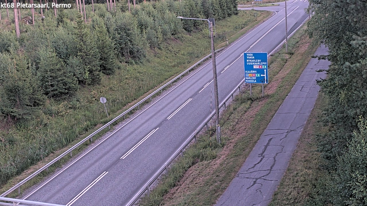 Kelikamerat Kuva Tie 68 Pietarsaari, Permo, Pietarsaari, Pohjanmaa